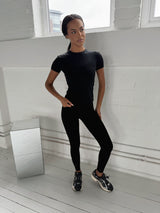 DEFINE SCULPT TEE - BLACK