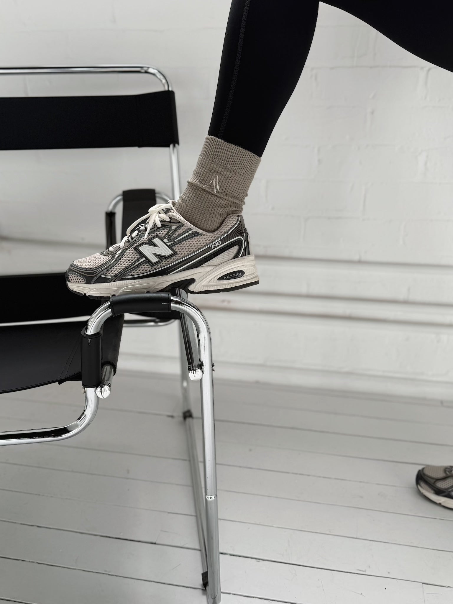 BASE COTTON RIB SOCK - ELEPHANT