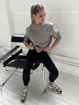 ALIGN PINTUCK SWEATSHIRT - ELEPHANT