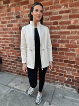 PREVAIL ZIP THROUGH JACKET - CREAM