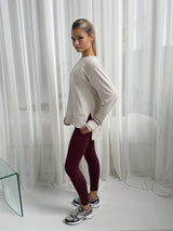 MOTION FRENCH TERRY SWEAT - STONE