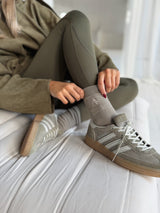 BASE COTTON RIB SOCK - ELEPHANT