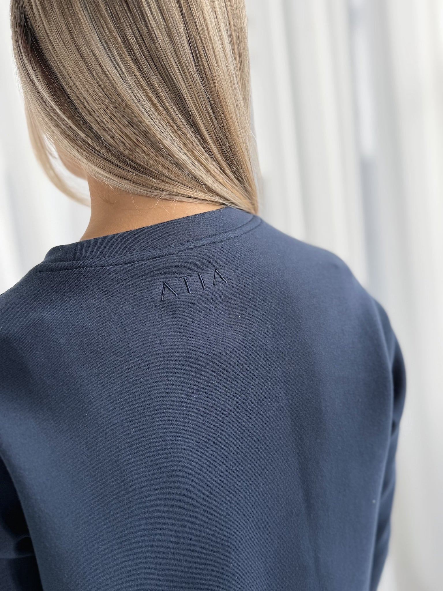 PRIME CREW SWEATSHIRT - NAVY