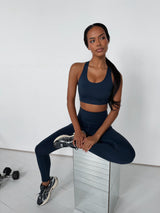 BREATHE SPORTS BRA - NAVY