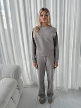 ALIGN PINTUCK SWEATSHIRT - ELEPHANT