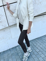 PREVAIL ZIP THROUGH JACKET - CREAM