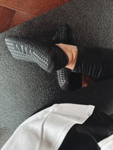 POINTE BALLERINA GRIP SOCKS - BLACK