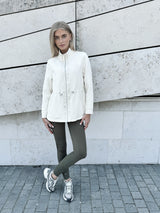 PREVAIL ZIP THROUGH JACKET - CREAM