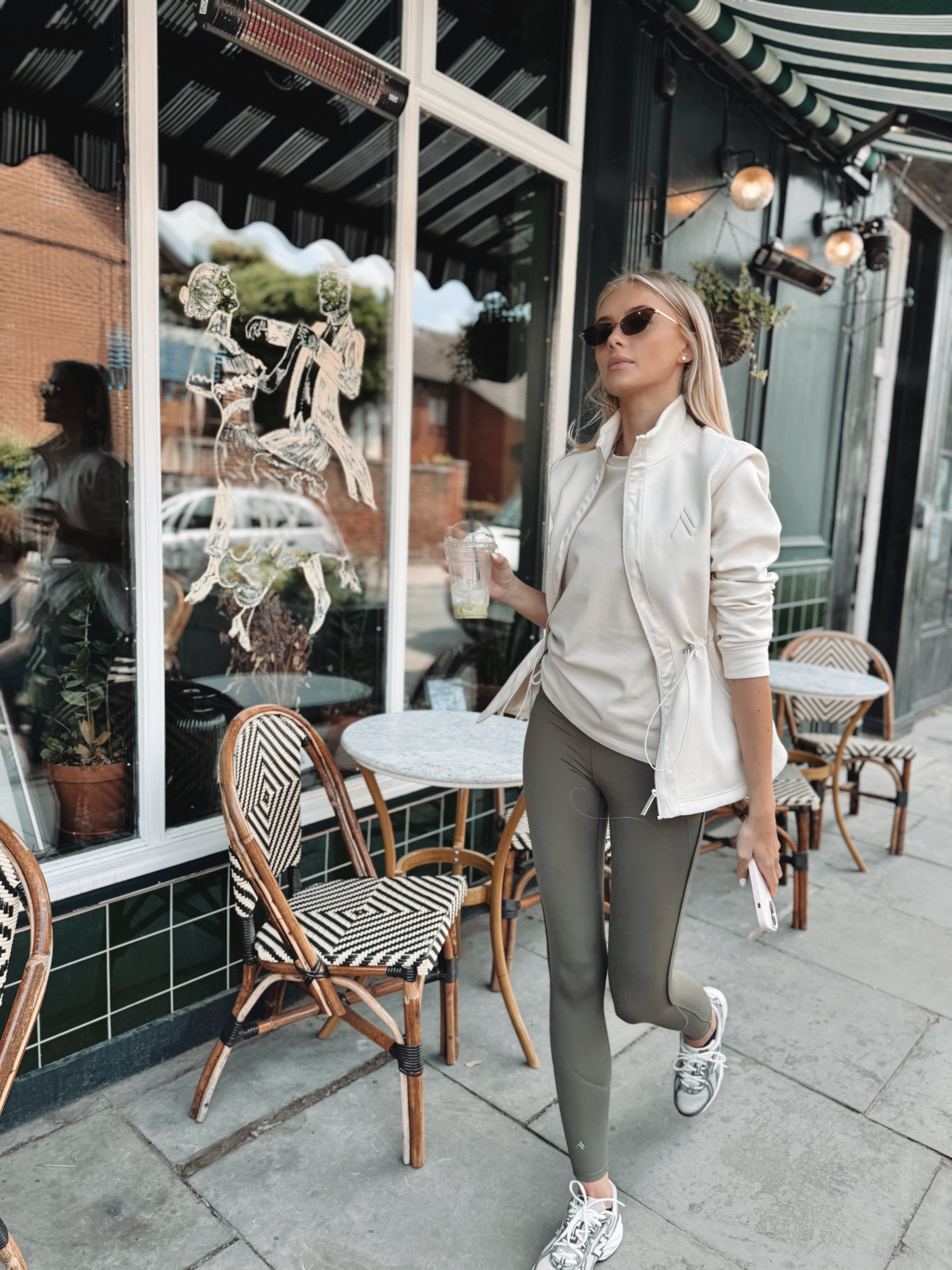 PREVAIL ZIP THROUGH JACKET - CREAM