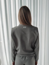 ALIGN PINTUCK SWEATSHIRT - ELEPHANT