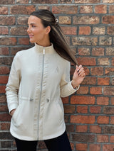 PREVAIL ZIP THROUGH JACKET - CREAM