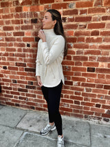 PREVAIL ZIP THROUGH JACKET - CREAM