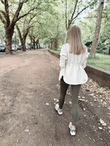 PREVAIL ZIP THROUGH JACKET - CREAM
