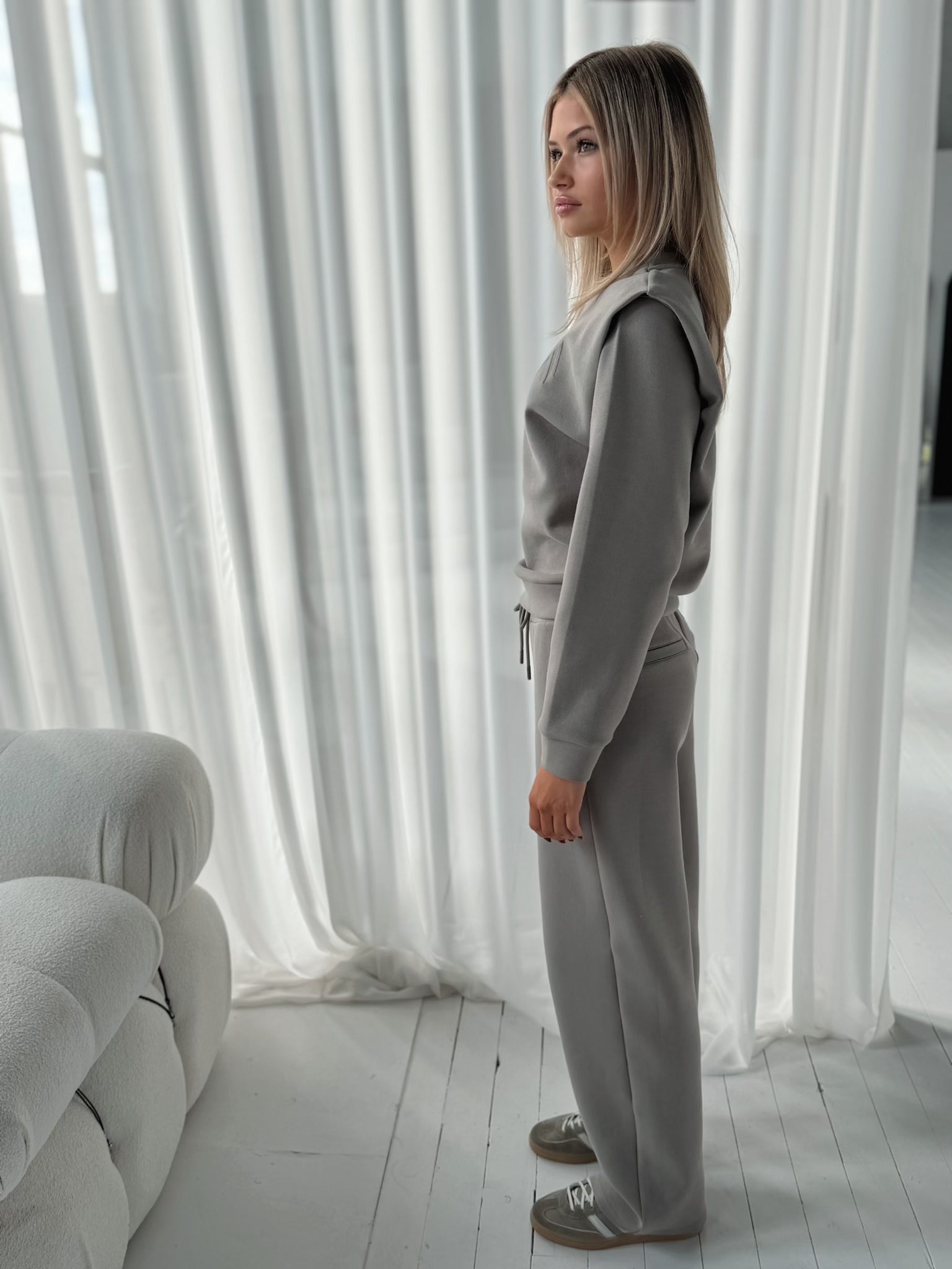 ALIGN STRAIGHT LEG JOGGERS - ELEPHANT