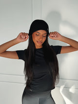 ULTIMATE KNIT BEANIE - BLACK