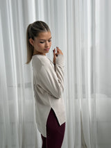 MOTION FRENCH TERRY SWEAT - STONE