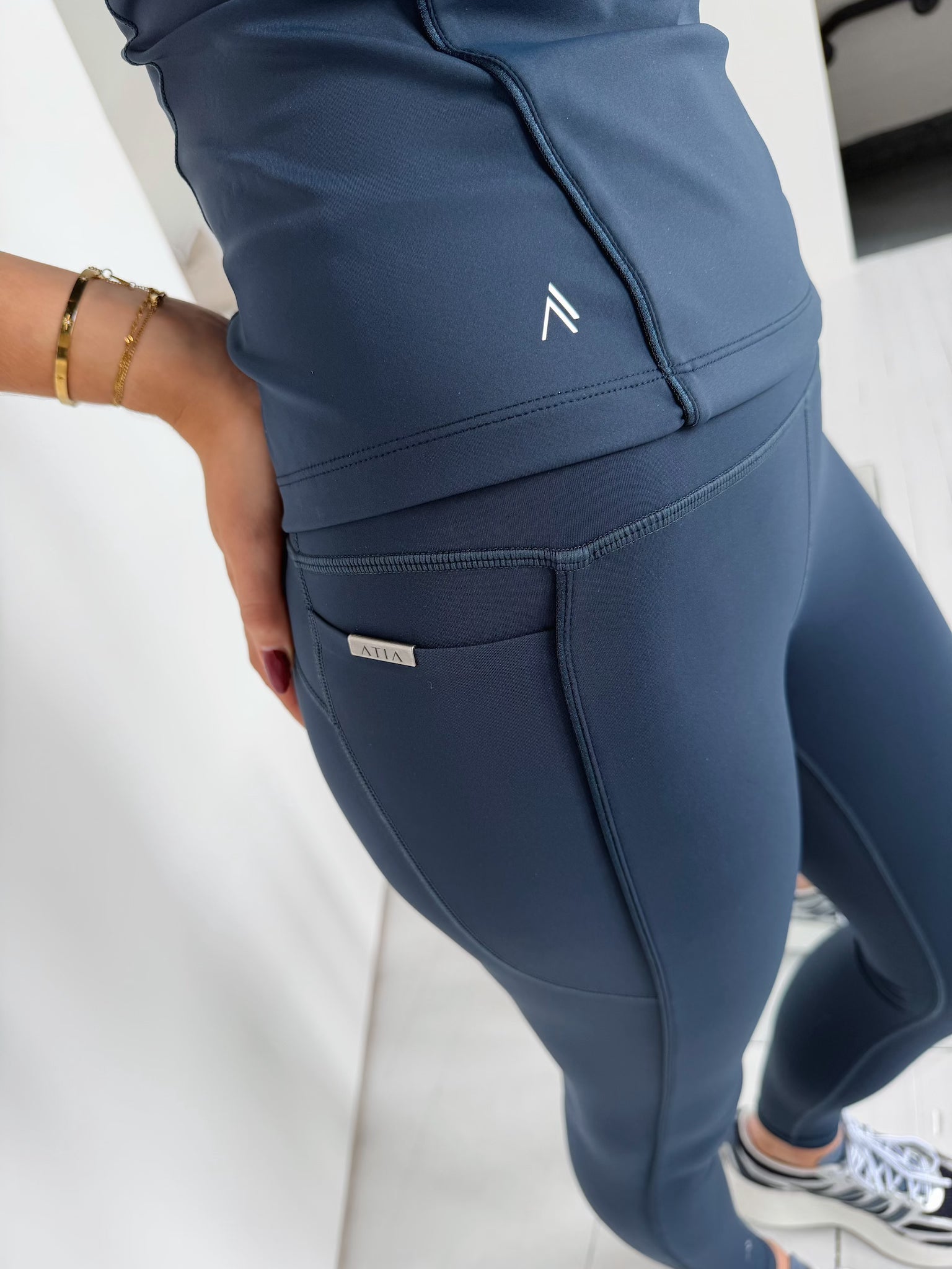 FOCUS LEGGINGS - NAVY