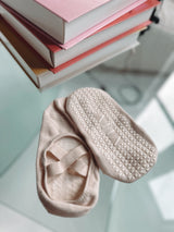 POINTE BALLERINA GRIP SOCKS - BISQUE