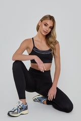 Model wears ENERGISE SPORTS BRA 