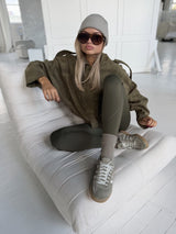 BASE COTTON RIB SOCK - ELEPHANT