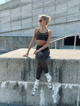 BALANCE SPORTS BRA - TURKISH COFFEE