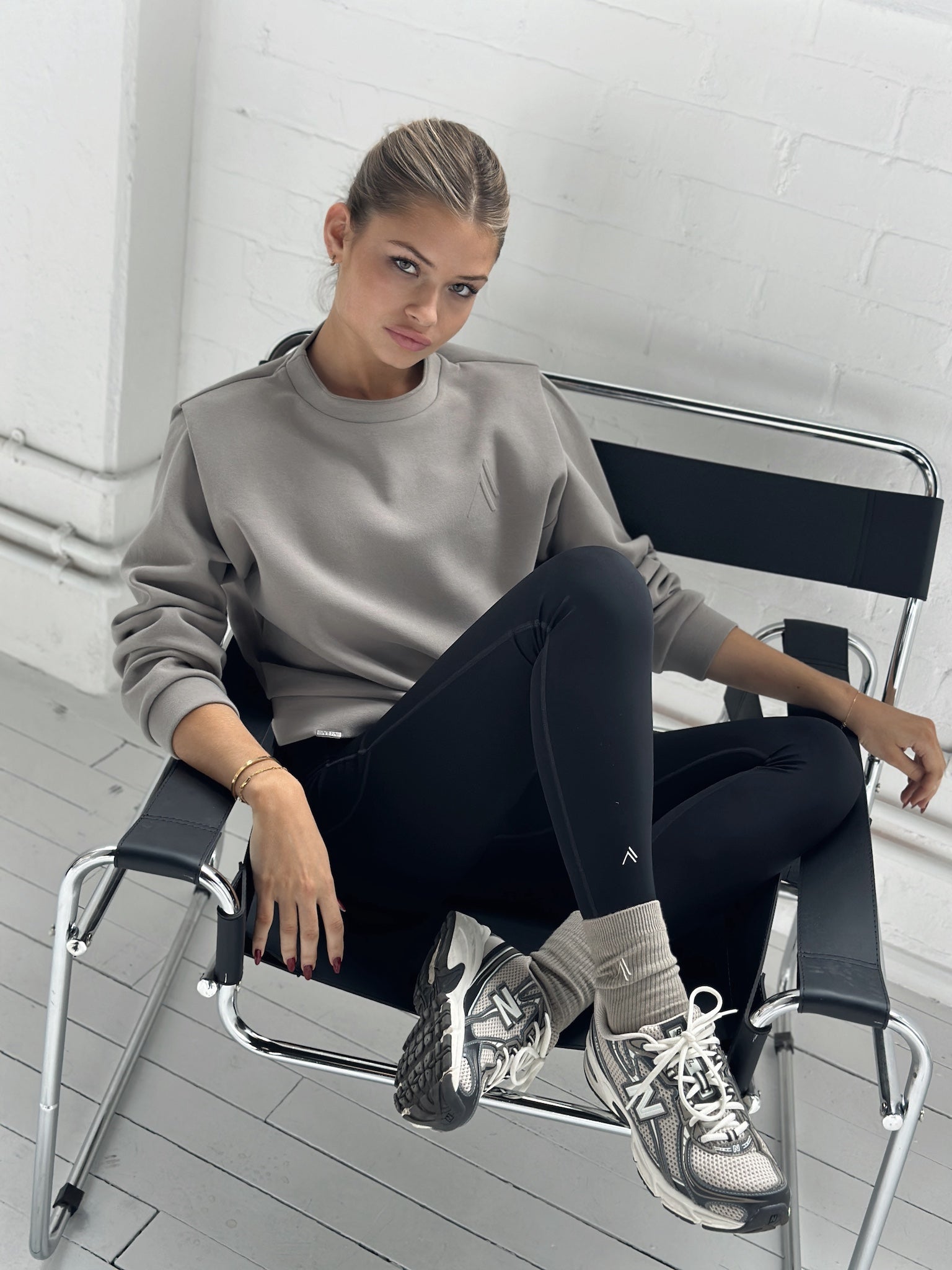 BASE COTTON RIB SOCK - ELEPHANT