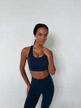 BREATHE SPORTS BRA - NAVY