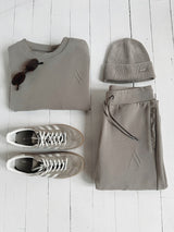 ALIGN PINTUCK SWEATSHIRT - ELEPHANT