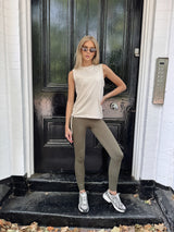 CENTRED LEGGINGS - OLIVE NIGHT
