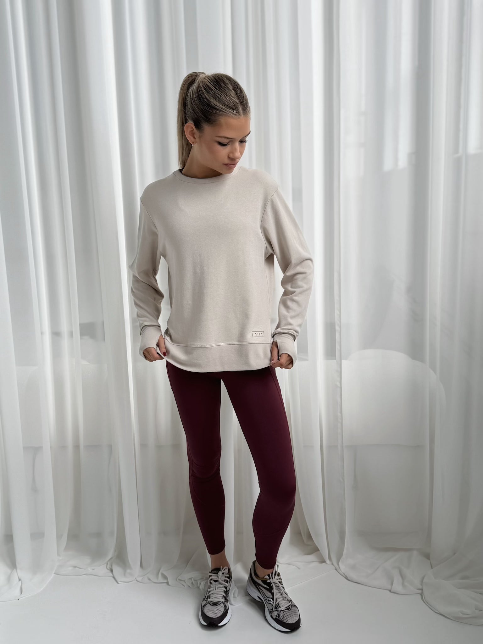 FLEX LEGGINGS - WINE