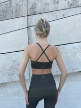 BALANCE SPORTS BRA - TURKISH COFFEE