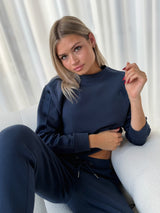 PRIME CREW SWEATSHIRT - NAVY