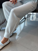 AIRE TAPERED JOGGERS - SHORE