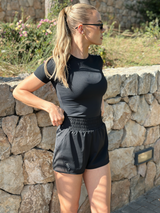STRIDE RUNNING SHORTS - BLACK