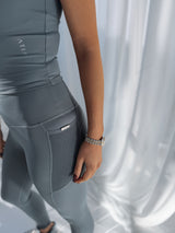 RAISE BUILT-IN-BRA VEST - TURBULENCE