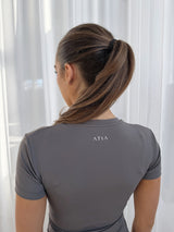 DEFINE SCULPT TEE - TRUFFLE