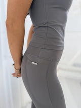 FLEX LEGGINGS - TRUFFLE