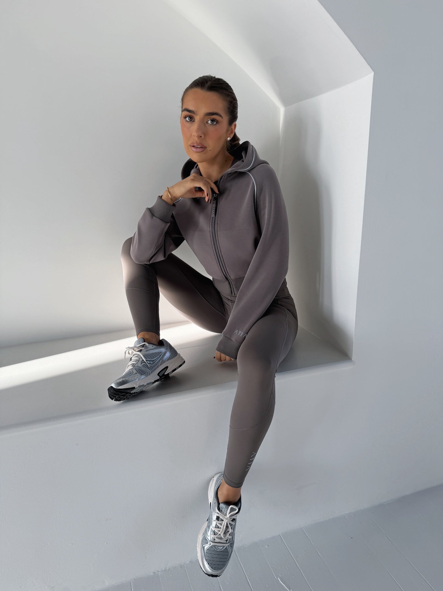 FLEX LEGGINGS - TRUFFLE