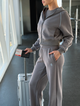 VELA HOOD JACKET - TRUFFLE
