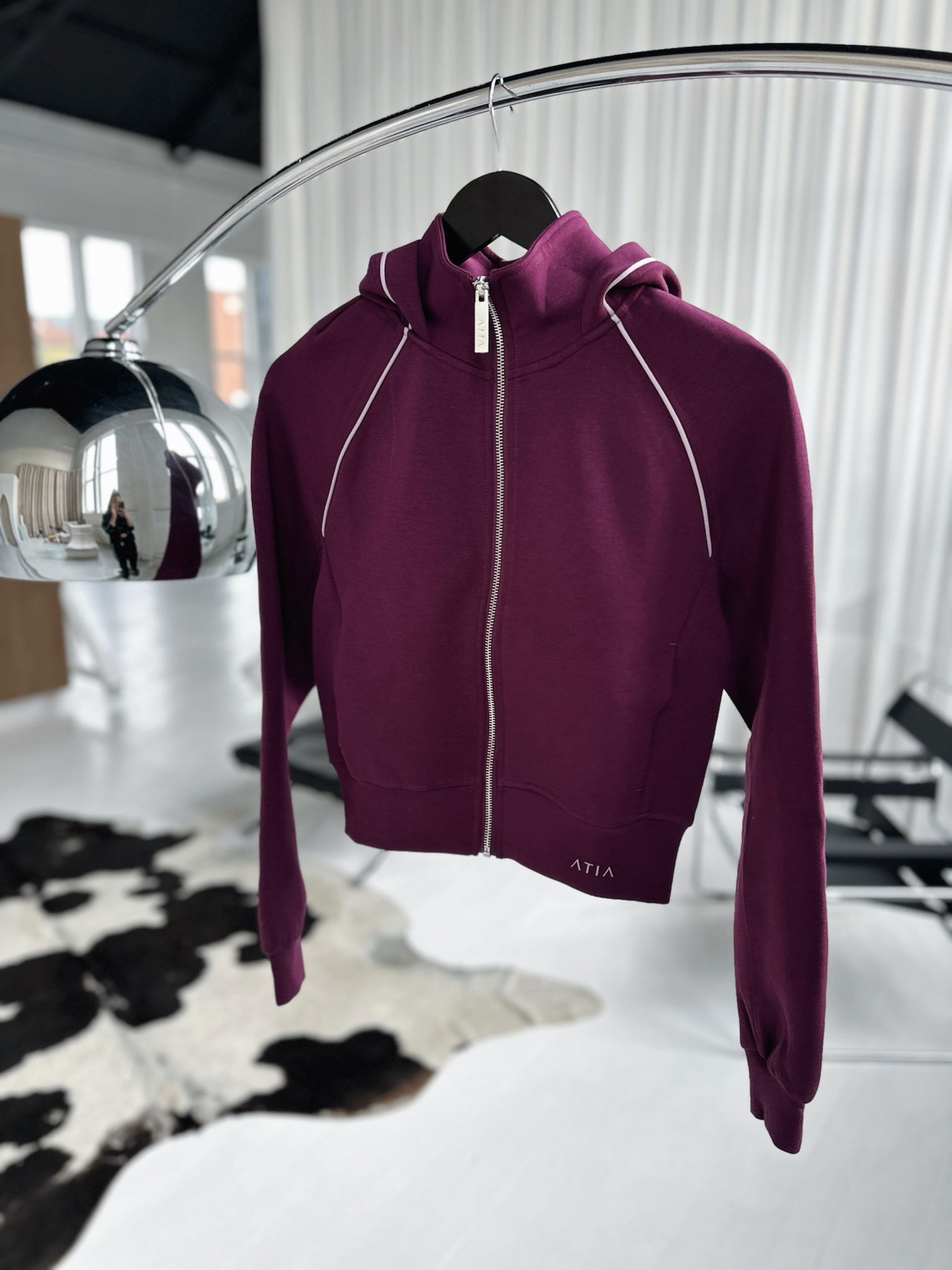 EMPOWER HOOD JACKET - PLUM PURPLE