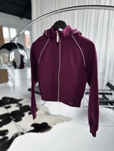EMPOWER HOOD JACKET - PLUM PURPLE