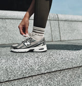 RAISE RIB CREW SOCKS - BISQUE