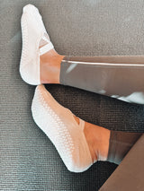 POINTE BALLERINA GRIP SOCKS - BISQUE