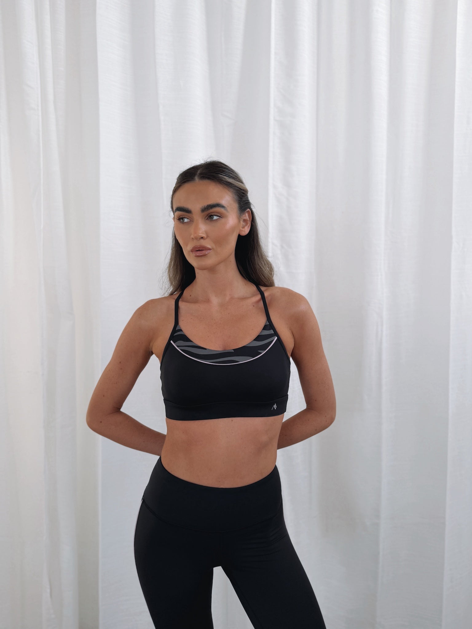 ENERGISE SPORTS BRA - BLACK