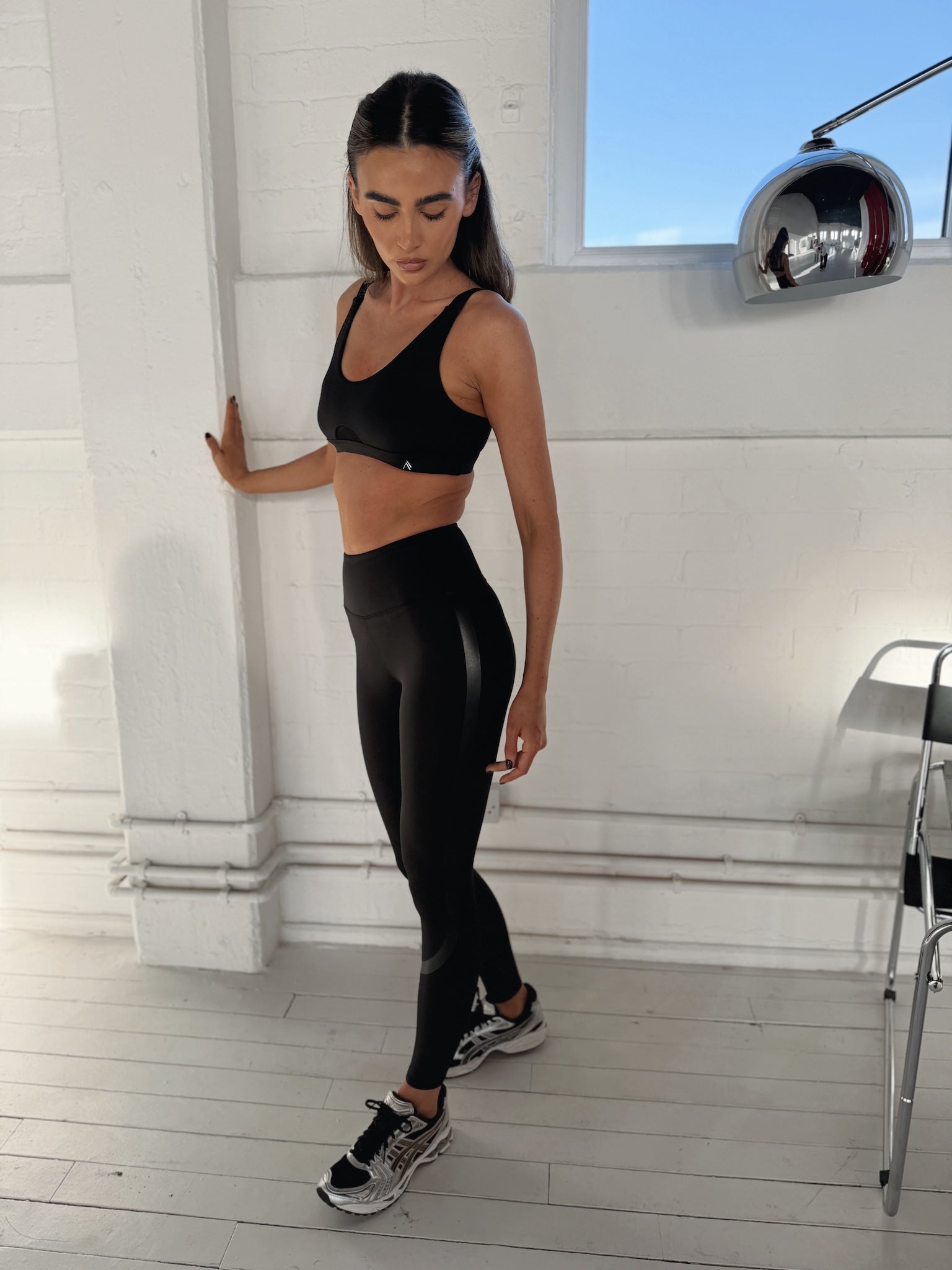 DIRECTION LEGGINGS - BLACK