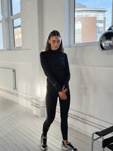 ASPIRE ZIP UP JACKET - BLACK