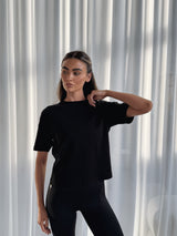 REFINED TEE - BLACK
