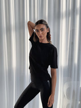REFINED TEE - BLACK