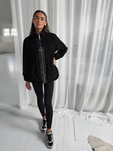 FREEDOM SHERPA JACKET - BLACK