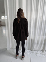 FREEDOM SHERPA JACKET - BLACK